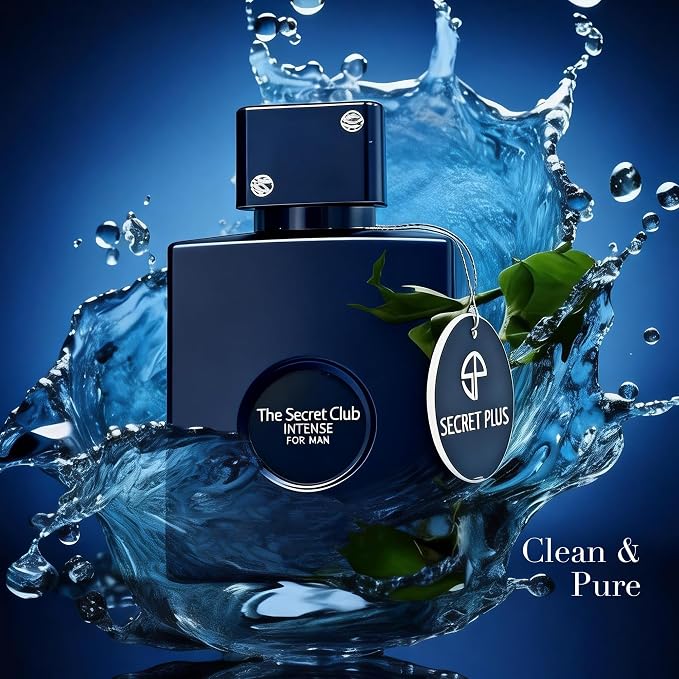 AFLUXE Verse Adonis & The Secret Club Intense Combo Men Cologne 3.4 Fl. Oz Men's Perfume Bold Combination of Woody & Floral Scents Eau De Parfum for Men Lasts All Day Best Gift