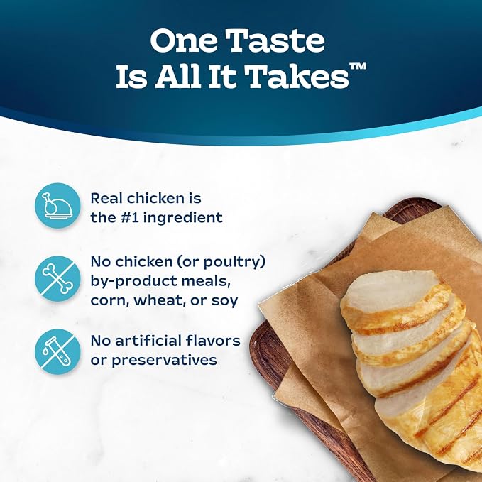 Blue Buffalo Tastefuls Chicken & Brown Rice Active Dry Cat Food, 7 lb | Chicken & Brown Rice Recipe, Antioxidant-Rich LifeSource Bits, No Corn, Wheat, or Soy
