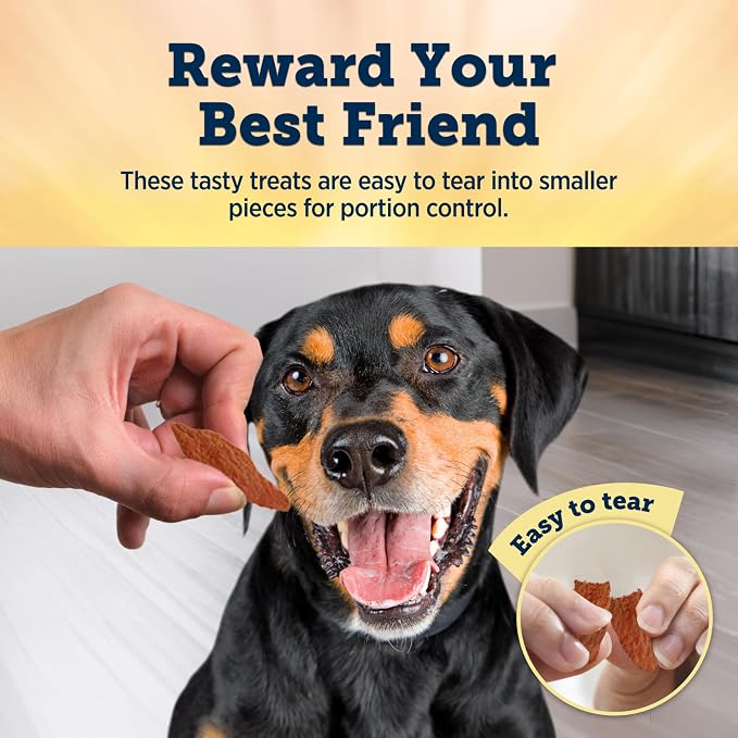 Blue Buffalo True Chews Premium Jerky Cuts Dog Treats with Natural Ingredients Chicken (Pack of 2)