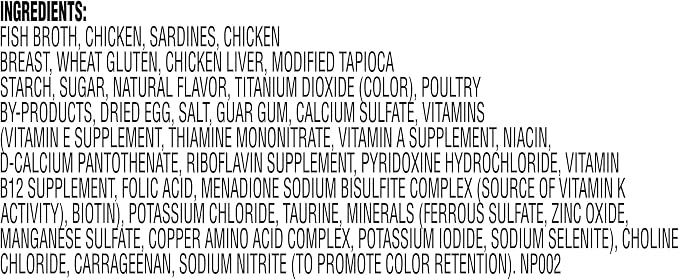 Meow Mix Chunks in Gravy, Wet Cat Food with Real Chicken Breast, 12 Cups