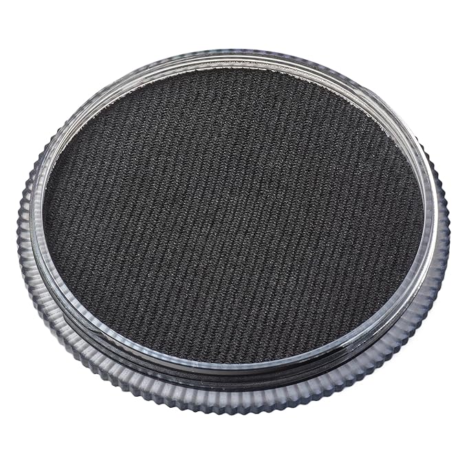 TAG Professional Face and Body Paint, Regular Black 32gm, non-toxic, hypoallergenic, east to wash off, ideal for Kids Parties, Halloween, Cosplay and Events