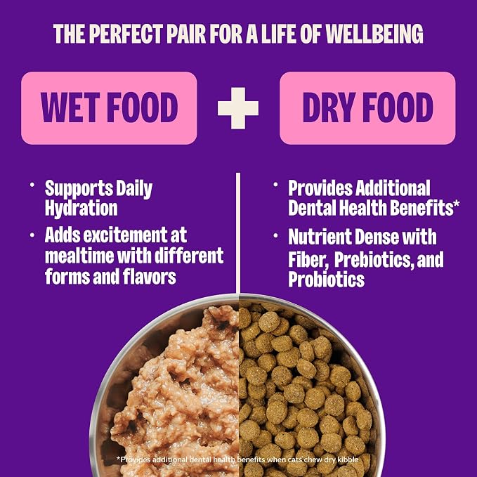 Wellness Complete Health Gravies Adult Canned Wet Cat Food, Natural, Protein Rich, Grain Free, Salmon Entrée Recipe, 5.5 oz, Pack of 12 Cans