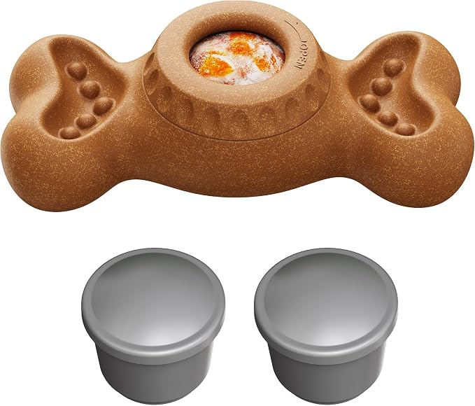 Niumowa Frozen Dog Treat Toys - Indestructible Chew for Large Dogs