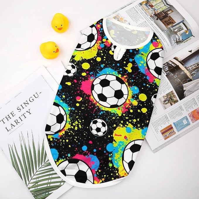 Cat Shirt Dog Cute Clothes Breathable Beach Seaside Puppy Shirt Sweatshirt Soccer Splash Ink