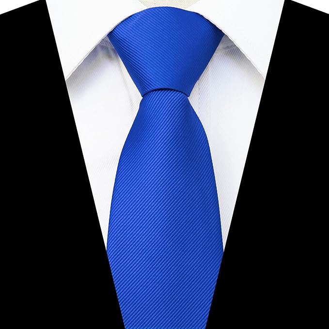 JEMYGINS 3.15“Solid Color Pre-tied Adjustable Necktie for Business and Wedding