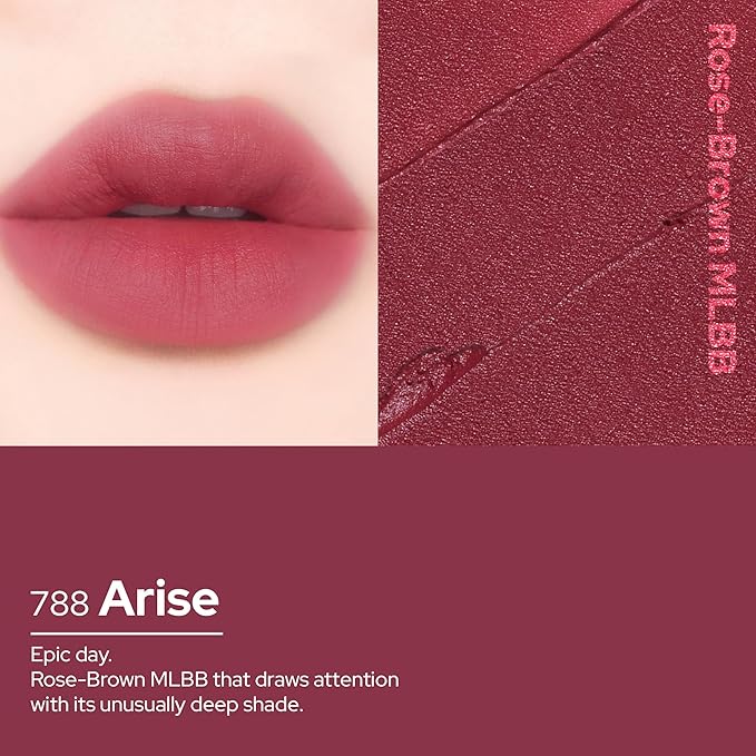 Unseen Blur Lip Tint Long-Lasting Stain, Blendable 3.2g (788 Arise, 0.11 Ounce (Pack of 1))