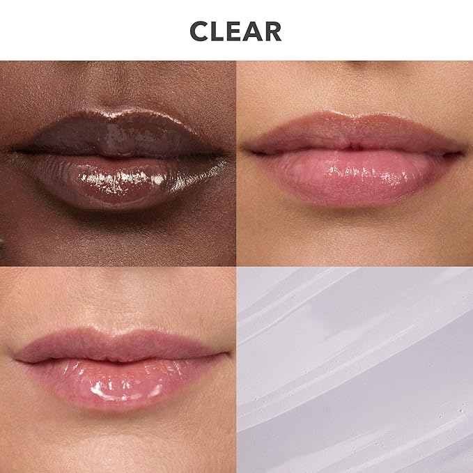 Dr Dennis Gross DermInfusions Plump + Repair Tinted Lip Treatment, Clear - Visibly Plumps & Defines Lips with Hyaluronic Acid & Peptides - Repairs Moisture Barrier - 4 mL