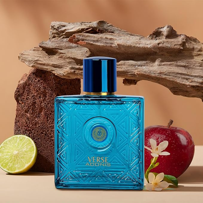 A CENTER Verse &Heroes Energy&Red Men's Cologne Gift Set | 4-Piece Luxury Eau de Parfum Collection 3.4 Fl Oz Each Perfume | Long Lasting Woody, Marine & Spicy Fragrance Portfolio