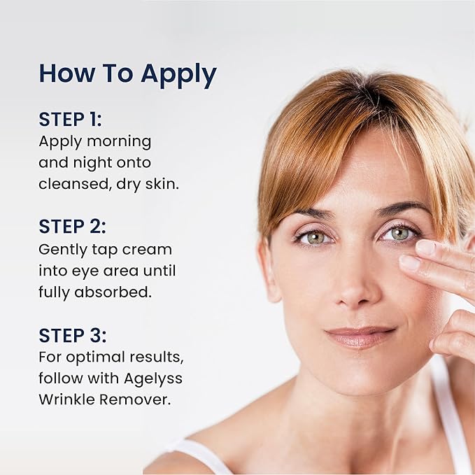 Restorative Eye Cream with Eyeliss™ - For Eye Bags, Dark Circles & Fine Lines - Paraben-Free, Cruelty-Free, Vegan - 0.5 fl oz. - Pack of 6