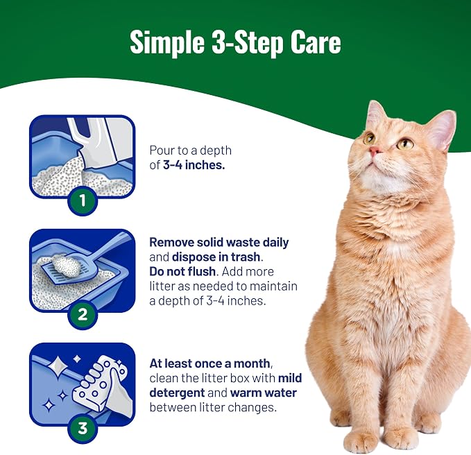 Cat's Pride Natural Care Odor-Eliminating Hypoallergenic Litter 15lb