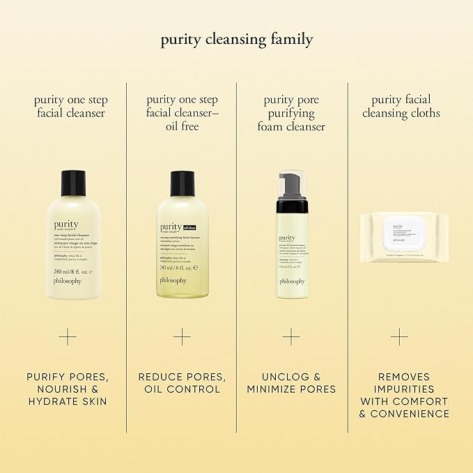 philosophy purity made simple facial cleanser 3 fl oz