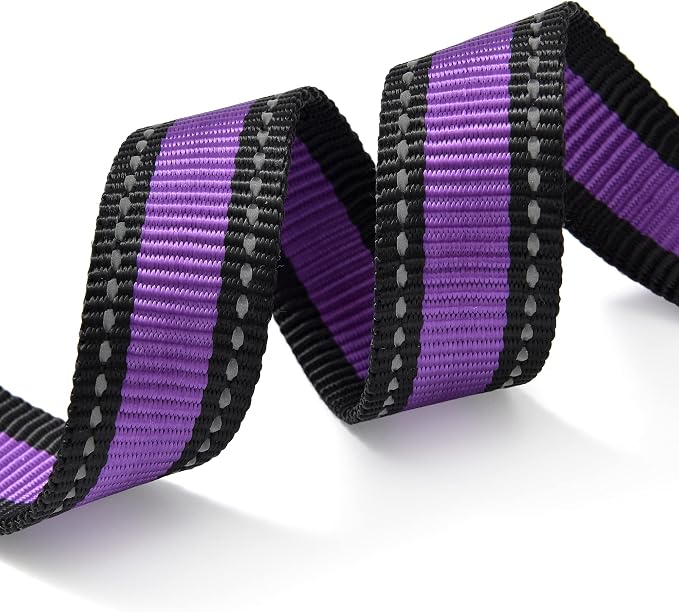 Mile High Life Reflective Dog Collar, Adjustable Lightweight Quick Release
