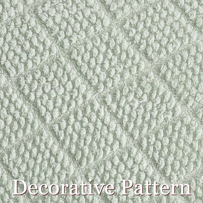 Whale Flotilla Soft Fleece Twin Size Blanket for Bed, Sage Green | Jacquard Waffle Blankets for Home Decor, Lightweight and Cozy, All Season Suitable, 60x80 Inch