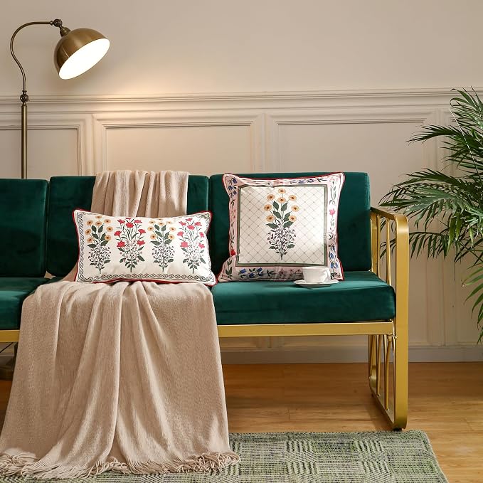 Designer Vintage Velvet Throw Pillow Cover,Set of 3-Bertina ABC | Pillow Cover,Concealed Zipper Design,Dragonfly Pattern,Sofas,Bedroom,Living Room,Lounge Chairs,All Season Home Decor