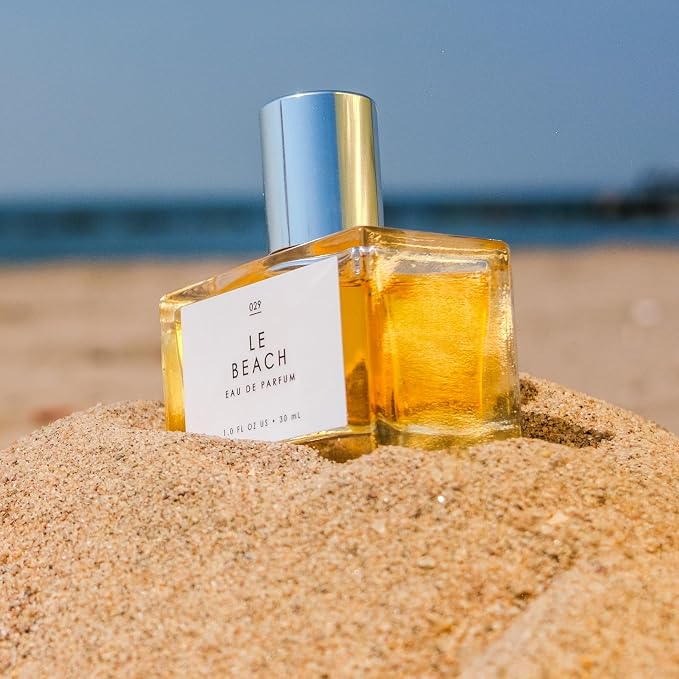 Le Monde Gourmand Le Beach Eau de Parfum Spray Perfume for Women, Coconut Water, Jasmine & Vanilla Bean Beach Scent, Vegan & Cruelty Free, 1 fl oz (30 ml)