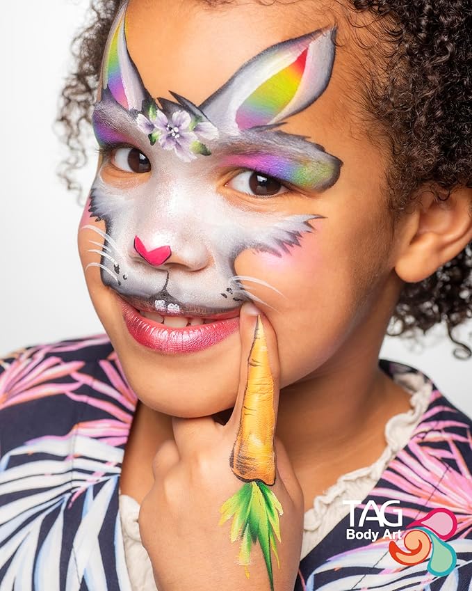 TAG Face and Body Paint - Split Cake 50g (Regular Rainbow)