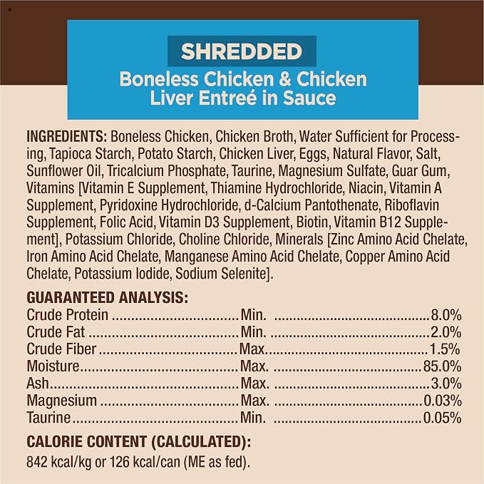 Wellness CORE Signature Selects Variety Pack Adult Canned Wet Cat Food, Natural, Protein Rich, Grain Free, Poultry Recipes, 5.3 oz, Pack of 12 Cans