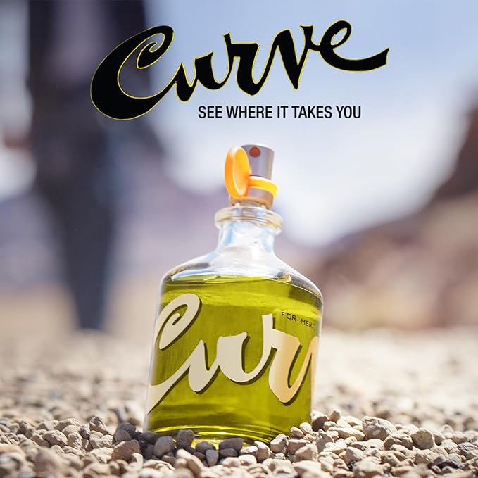 Curve for Men Cologne Spray, Spicy Woody Magnetic Scent for Day or Night, 4.2 fl oz
