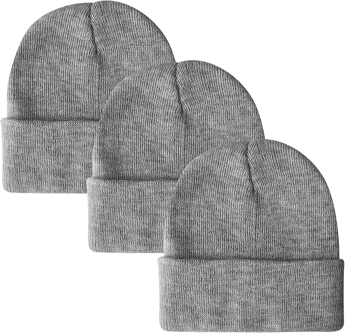 PFFY Unisex Beanie Hats for Men Women Knit Winter Beanies