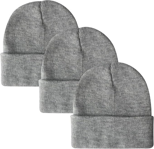 PFFY Unisex Beanie Hats for Men Women Knit Winter Beanies