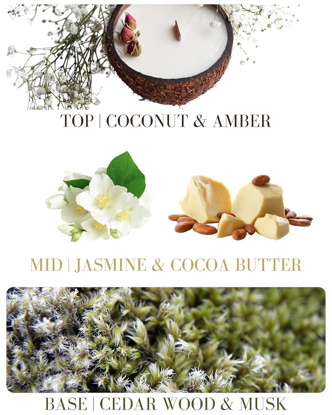 Kailuna Co. Cocoa Butter Cashmere Natural Hair & Body Mist Spray, Pure Essential and Fragrance Oils, Alcohol-Free, Handmade in California, 0.5Fl Oz