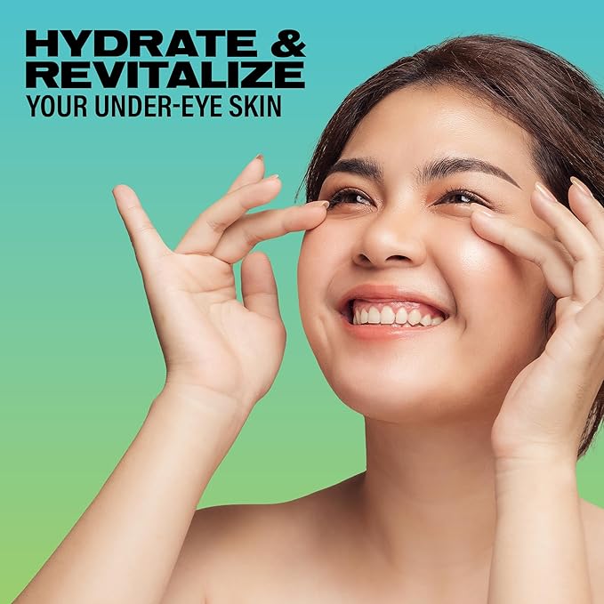 Generation Skin Eye Patches for Dark Circles and Puffiness, Under Eye Mask with Hyaluronic Acid and Matcha Green Tea, Vegan and Cruelty-Free Under Eye Patches, Green Tea Eye Masks, 5-Pack