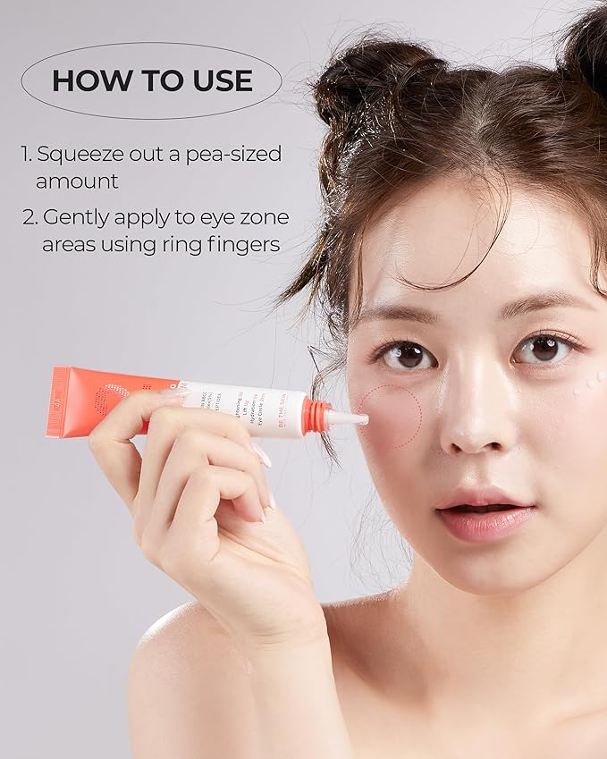 BE THE SKIN Vitavita Circle Zero Eye Cream - Radiance Dark Circle Under Eye Cream with Vitamin B, C, Niacinamide, 11 Peptides - Anti Aging, Wrinkle Reducer, 1.01oz.
