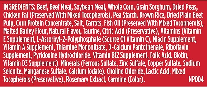 Nutrish Dry Dog Food, Beef, Pea & Brown Rice, 40 lb. Bag (Rachael Ray)