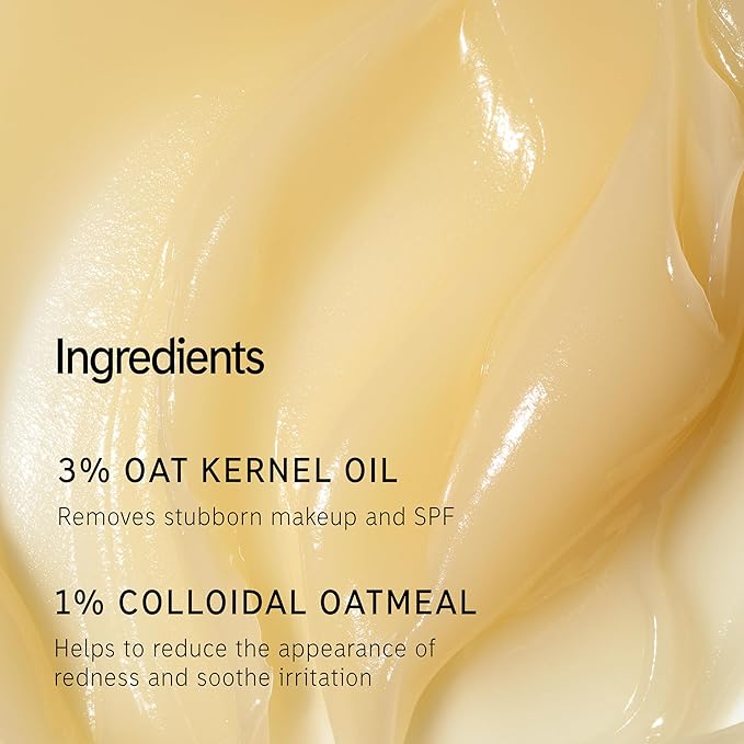 The INKEY List Oat Cleansing Balm Duo, Rich Balm Removes Makeup and Impurities, Reduces Redness, 5.0 fl oz (2 Pack)
