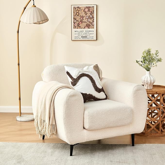 lifein 18x18 Pillow Covers-Throw Pillow Covers Boho Couch Pillows Embroidered Decorative Accent Pillows Mid Century Textured Pillowcases for Couch Sofa Living Room Bed (Brown and Cream)