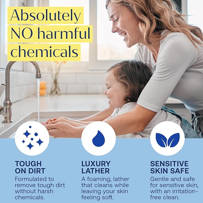 Fab Tab Foaming Hand Soap Kit - Natural Hand Soap - Bathroom Hand Wash - Plant-Based - No Harsh Chemicals - Variety scents - 4 Pack. Makes 4 x 11.9 fl oz (Bottle Not Included)