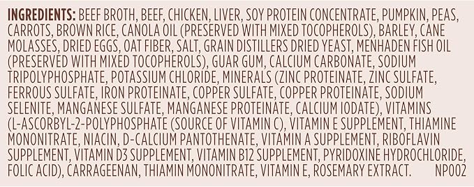Nutrish Beef Wet Dog Food Chunks in Gravy, 13 oz. Can (Rachael Ray) | No Poultry By-Product Meal, Artificial Preservatives or Flavors, No Added Corn or Wheat Ingredients (Pack of 12)
