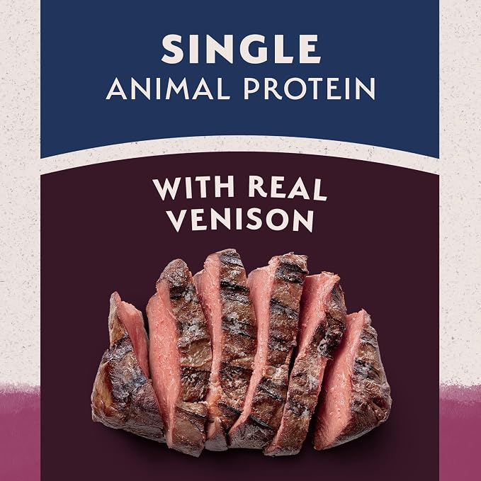 Natural Balance Limited Ingredient Adult Dry Dog Food - Balanced Nutrition for Adult Dogs - Grain-Free, Soy-Free Recipe - Limited Ingredient Formula - 22 lb - Reserve Sweet Potato & Venison Recipe