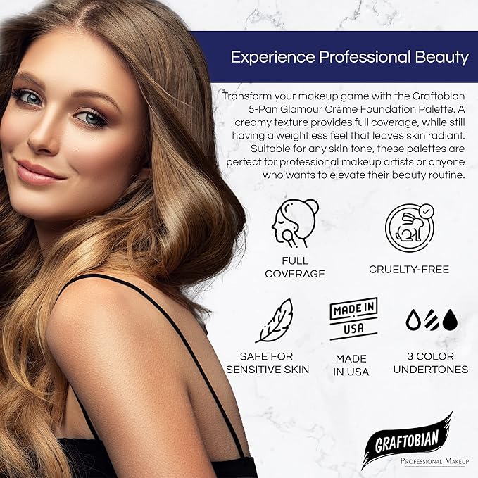 Graftobian HD Lip Palette, Red Lip Palette