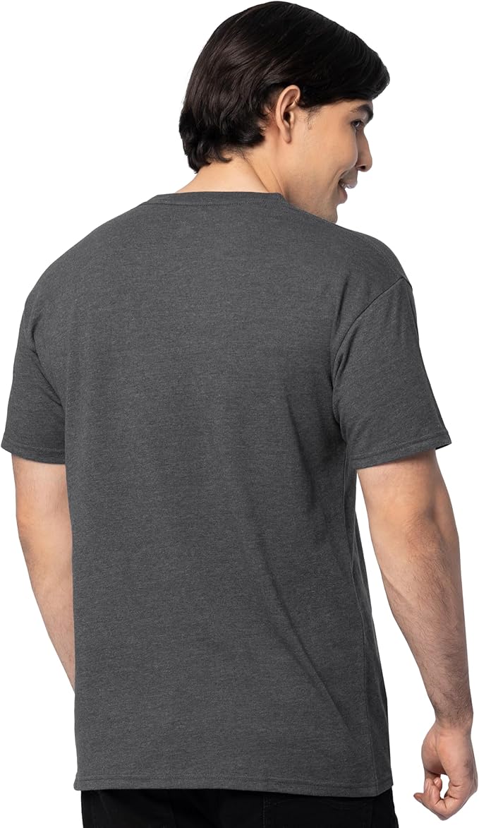 Fruit of the Loom Men's Eversoft Cotton Odor Control & Breathable Moisture Wicking T-Shirts
