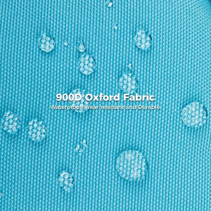 Dog Treat Pouch with Poop Bag Holder, Small Crossbody Bag for Puppy Training and Walking, Shoulder Strap Can Use as Dog Leash- Pet Travel Accessories, Metal Carabiner Attached (Blue) | 900D Oxford Fabric