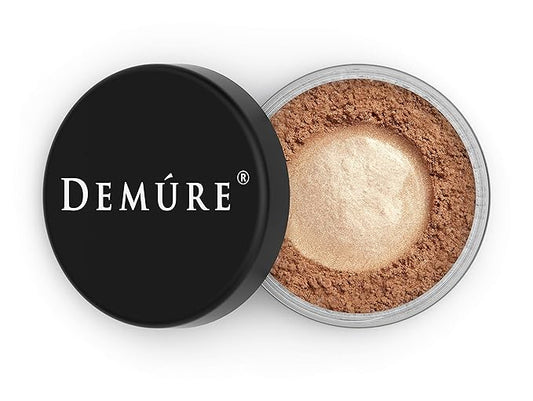 Demure Mineral Make Up Bronzer Powder, Loose Powder Makeup, Highlighter Makeup, Contouring Makeup, Professional Makeup, Cruelty Free Makeup, Face & Body Bronzer By Demure - 7g