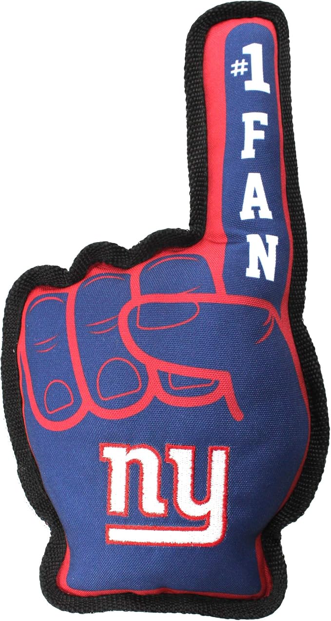 Pets First NFL Unisex NFL #1 Fan Dog Toy