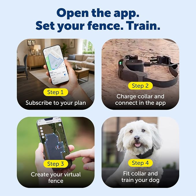 PetSafe Guardian GPS 2.0 Dog Fence + Tracking, 1/2 Acre or More