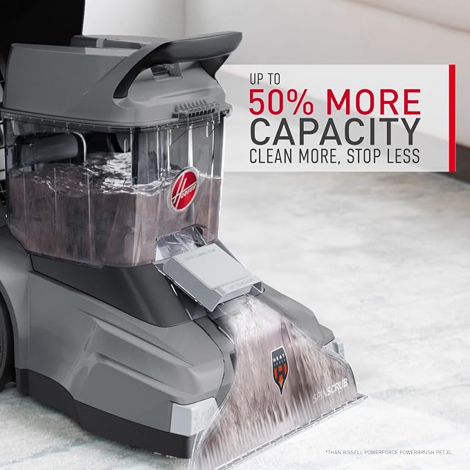 Hoover PowerScrub XL Pet Carpet Cleaner Machine for Carpet and Upholstery | Deep Cleaning Carpet Shampooer Machine with Multi-Purpose Tools, Powerful Suction, Pair with Hoover Cleaner Solution