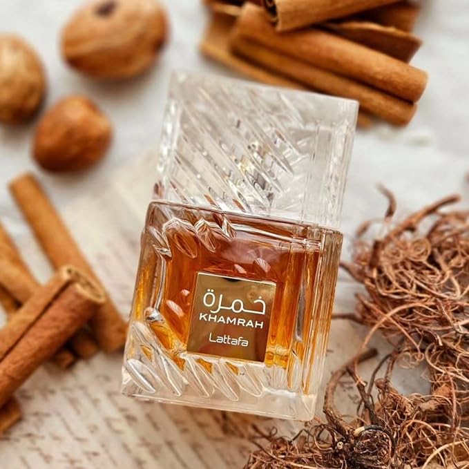 Lattafa Khamrah & Khamrah Qahwa Eau De Parfum Unisex 3.4 Fl Oz | Long-Lasting Arabic Perfume for Men & Women | Luxury Fragrance Gift Set | Spicy, Sweet & Woody Scent