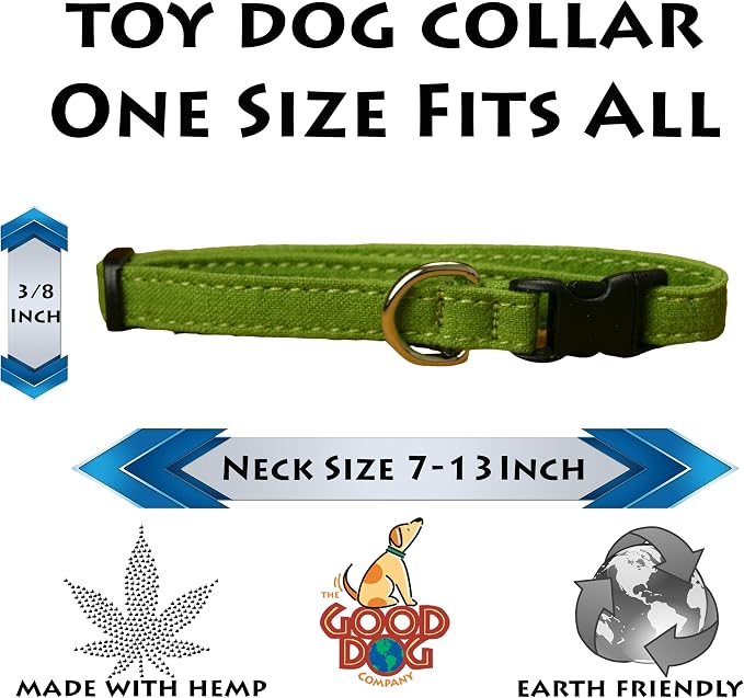 Toy Dog Collars (Avocado)