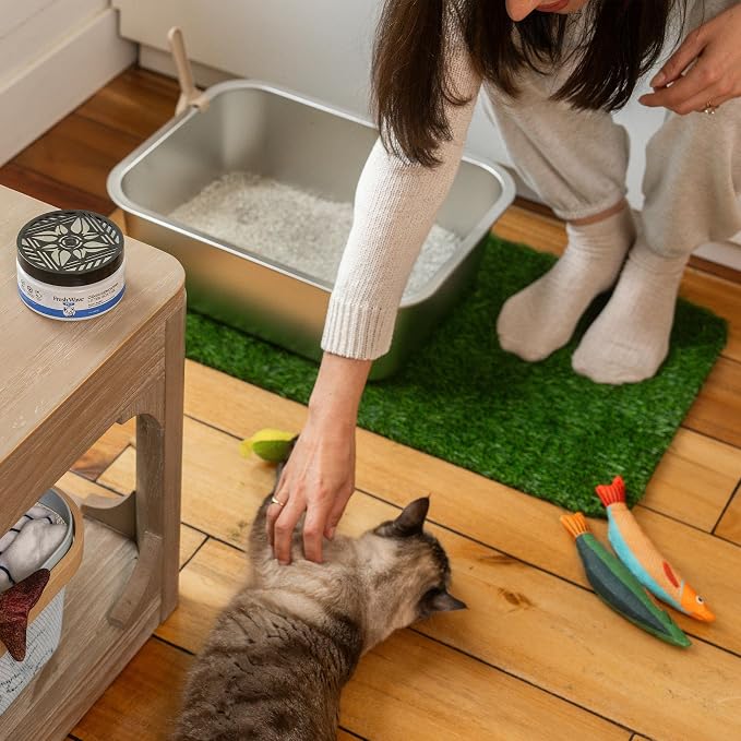 Fresh Wave Odor Removing Litter Box Gel, 7 oz. | Safer Pet Odor Eliminator for Home and Litter Box Area (Pack of 2)