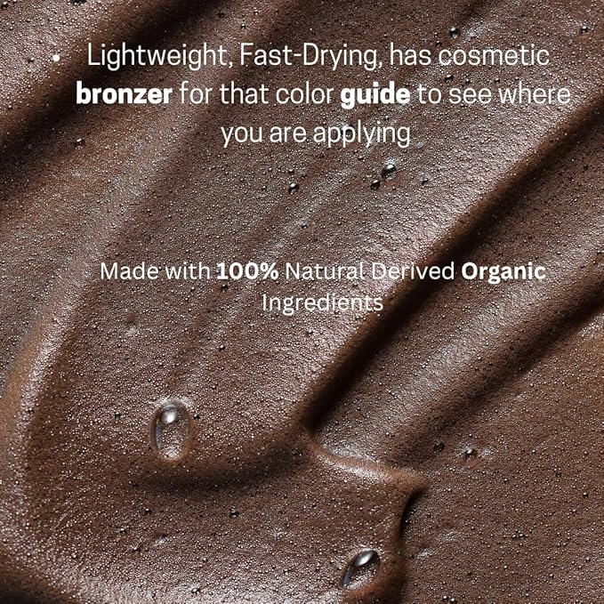Chocolate Glaze Self-Tanning Mousse – Rich Medium Brown, Streak-Free & Fast-Dry Formula | Vegan & Cruelty-Free | Natural Undertones | Face & Body Mousse for Glow & Even Tan | 6.7 fl oz