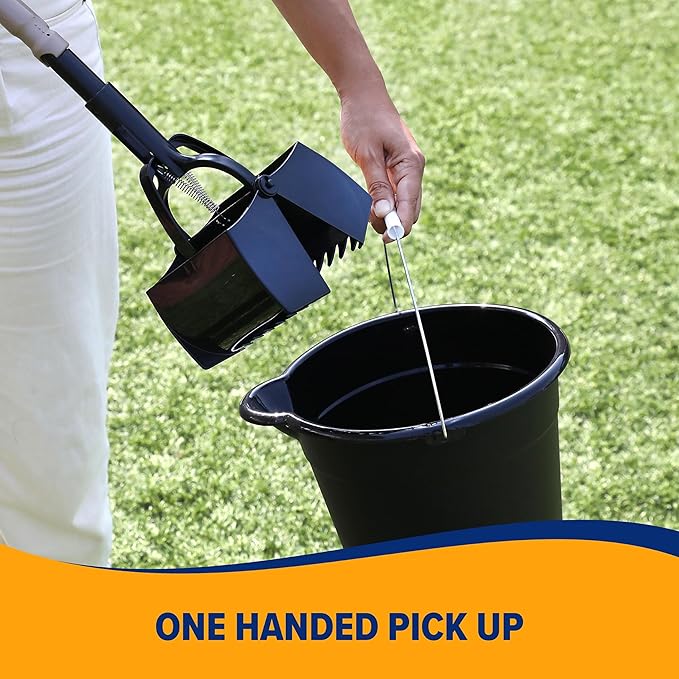 Arm & Hammer Pooper Scooper Claw Scoop Dog Poop Scooper for Yard Pet Waste Management System,(Pack of 6)