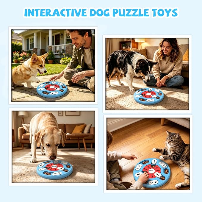 WinTour Dog Puzzle Toy,Interactive Dog Toys & Dog Puzzles for smart Dogs