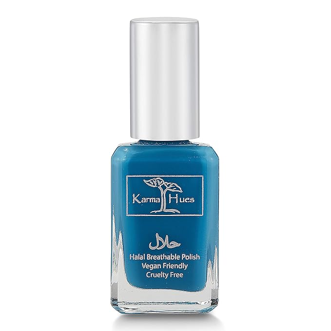 Karma Naturals Certified Halal Nail Polish - Breathable & Water Permeable, Wudu Friendly (Dariya)