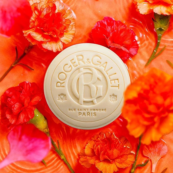 ROGER & GALLET | Body Wash & Body Soap for Women | ŒILLET MIGNARDISE - Carnation 3.5 oz