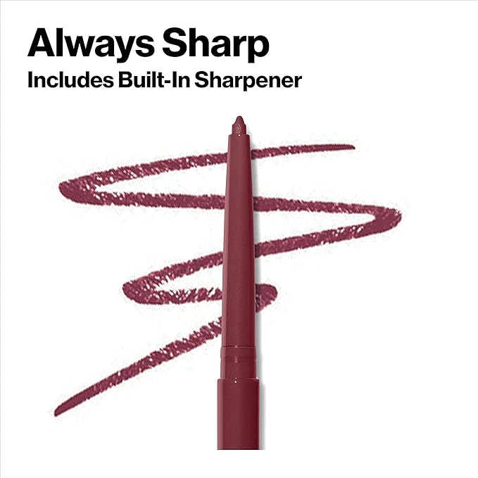 Revlon ColorStay Lipliner with Sharpener, Plums 060, 0.01 Ounce (28 g)