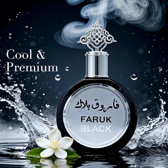 AFLUXE Verse Adonis & Faruk Black Combo Men Cologne 3.4 Fl. Oz Men's Perfume Refreshing Combination of Woody Floral & Fruity Scents Eau De Parfum for Men Lasts All Day Best Gift